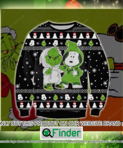 Snoopy And Grinch Christmas Ugly Sweater Sweatshirt – LIMITED EDITION