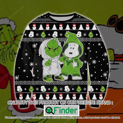 Snoopy And Grinch Christmas Ugly Sweater – LIMITED EDITION