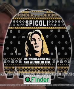 Spicoli Tasty Waves A Cool Buzz And We Will Be Fine Knitted Wool Sweater – LIMITED EDITION