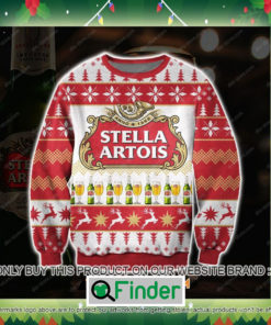 Stella Artois Beer Knitted Wool Sweater Sweatshirt – LIMITED EDITION