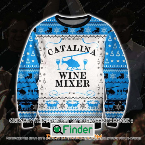 Step Brothers Catalina Wine Mixer Knitted Wool Sweater – LIMITED EDITION