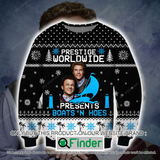 Step Brothers Prestige Worldwide Presents BoatsN Hoes Knitted Wool Sweater – LIMITED EDITION