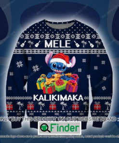 Stitch Mele Kalikimaka Knitted Wool Sweater – LIMITED EDITION