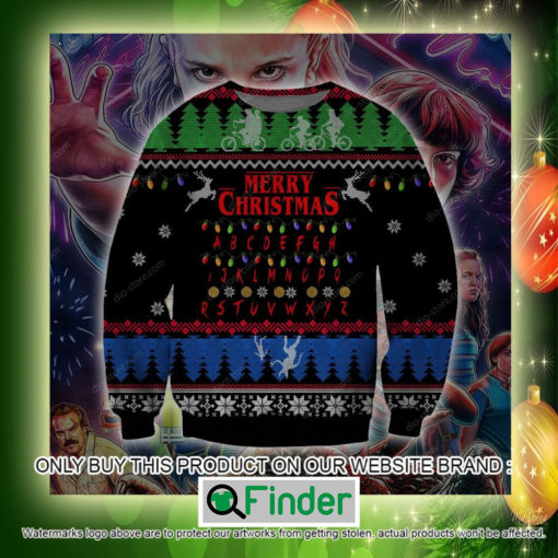 Stranger Things Christmas Ugly Sweater Sweatshirt – LIMITED EDITION