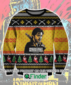 Streets Of Fire Christmas Ugly Sweater – LIMITED EDITION