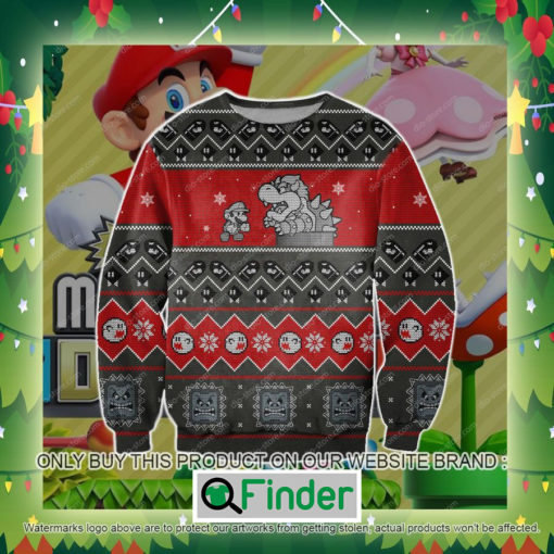 Super Mario Knitted Wool Sweater Sweatshirt – LIMITED EDITION