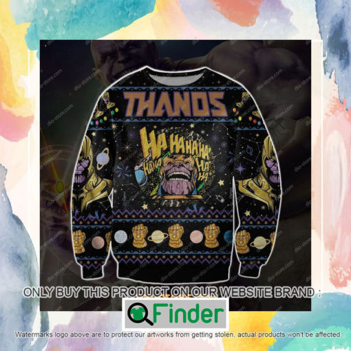 Thanos Ugly Christmas Sweatshirt Sweater LIMITED EDITION