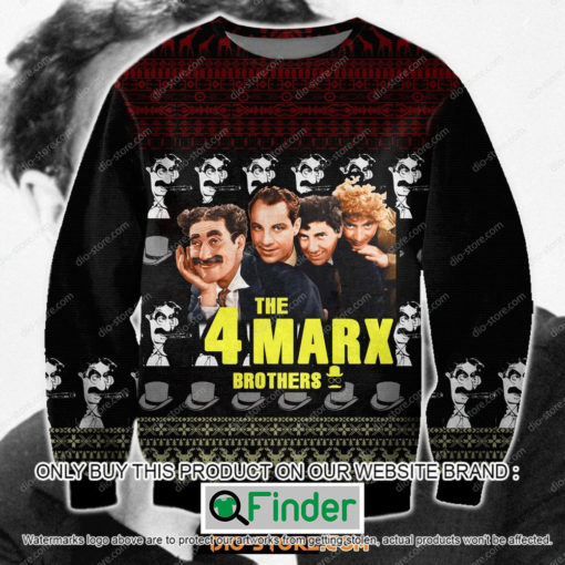 The 4 Marx Brothers Christmas Ugly Sweater – LIMITED EDITION