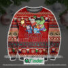 The Avengers Merry Ugly Christmas Sweater Sweatshirt LIMITED EDITION