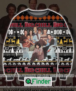 The Big Chill Ugly Christmas Sweater Sweatshirt LIMITED EDITION