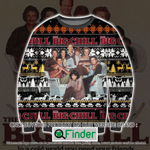 The Big Chill Ugly Christmas Sweater Sweatshirt LIMITED EDITION