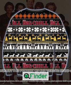 The Big Chill Ugly Christmas Sweatshirt Sweater LIMITED EDITION