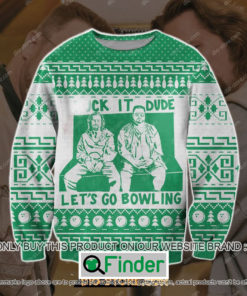 The Big Lebowski Lets go bowling Ugly Christmas Sweater Sweatshirt LIMITED EDITION