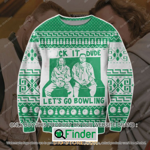 The Big Lebowski Lets go bowling Ugly Christmas Sweater Sweatshirt LIMITED EDITION