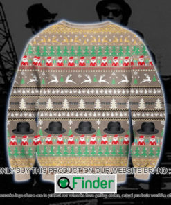 The Blues Brothers Elwood Jake Ugly Christmas Sweatshirt Sweater LIMITED EDITION