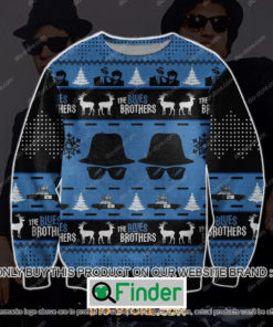 The Blues Brothers Ugly Christmas Sweater Sweatshirt LIMITED EDITION