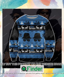 The Blues Brothers Ugly Christmas Sweatshirt Sweater LIMITED EDITION