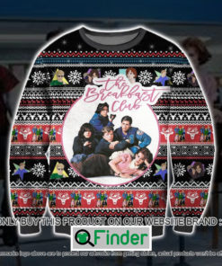 The Breakfast Club Ugly Christmas Sweater Sweatshirt LIMITED EDITION