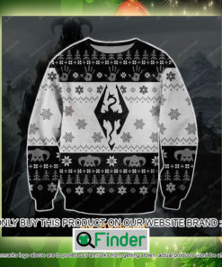 The Elder Scrolls V Skyrim Christmas Ugly Sweater Sweatshirt – LIMITED EDITION