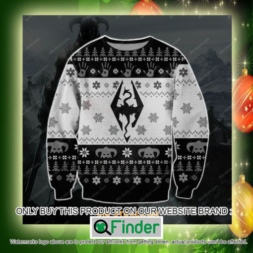 The Elder Scrolls V Skyrim Christmas Ugly Sweater Sweatshirt – LIMITED EDITION