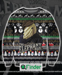 The Elephant Man Ugly Christmas Sweater Sweatshirt LIMITED EDITION