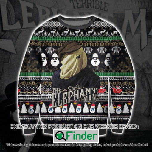 The Elephant Man Ugly Christmas Sweater Sweatshirt LIMITED EDITION