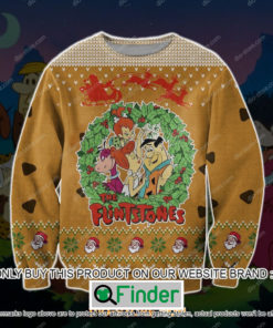 The Flintstones Cartoon Christmas Ugly Sweater – LIMITED EDITION