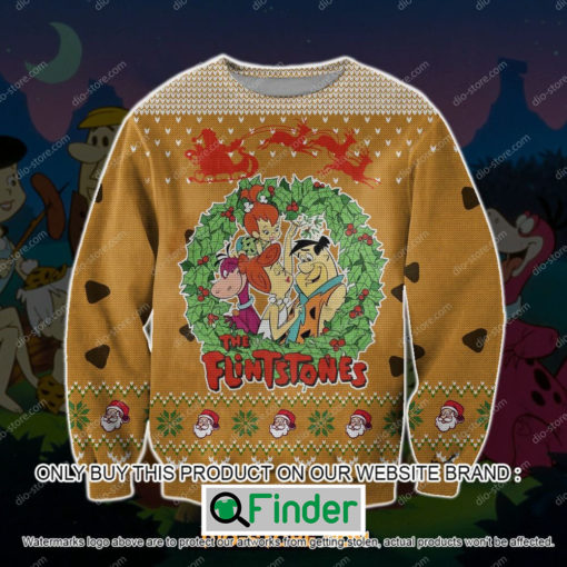 The Flintstones Cartoon Christmas Ugly Sweater – LIMITED EDITION