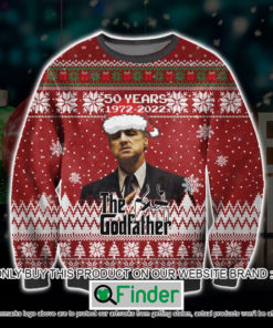 The Godfather 50 Years 1972 2022 Christmas Ugly Sweater – LIMITED EDITION