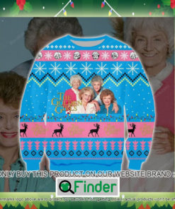 The Golden Girls Pink Blue Knitted Wool Sweater Sweatshirt – LIMITED EDITION