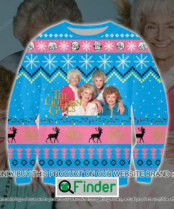 The Golden Girls Pink Blue Knitted Wool Sweater – LIMITED EDITION