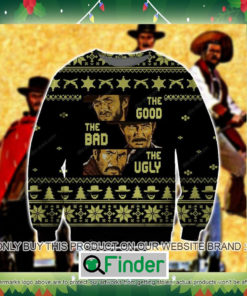 The Good The Bad And The Ugly Knitted Wool Sweater Sweatshirt – LIMITED EDITION