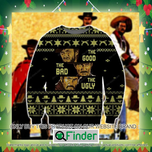 The Good The Bad And The Ugly Knitted Wool Sweater Sweatshirt – LIMITED EDITION