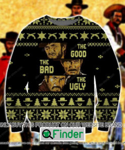 The Good The Bad And The Ugly Knitted Wool Sweater – LIMITED EDITION