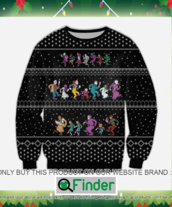 The Horror Christmas Vacation Black Knitted Wool Sweater Sweatshirt – LIMITED EDITION