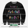 The Horror Christmas Vacation Black Knitted Wool Sweater – LIMITED EDITION