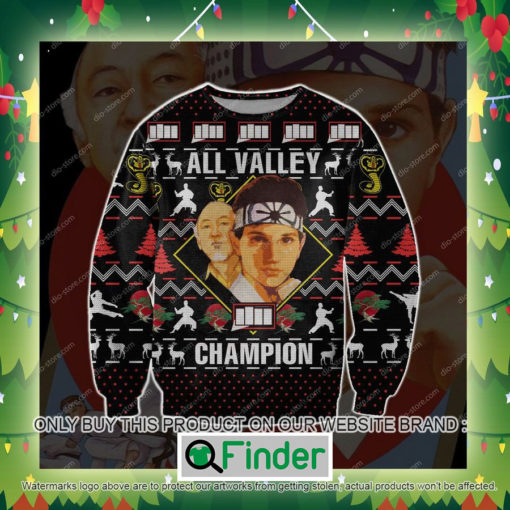 The Karate Kid All Valley Champion Knitted Wool Sweater Sweatshirt – LIMITED EDITION