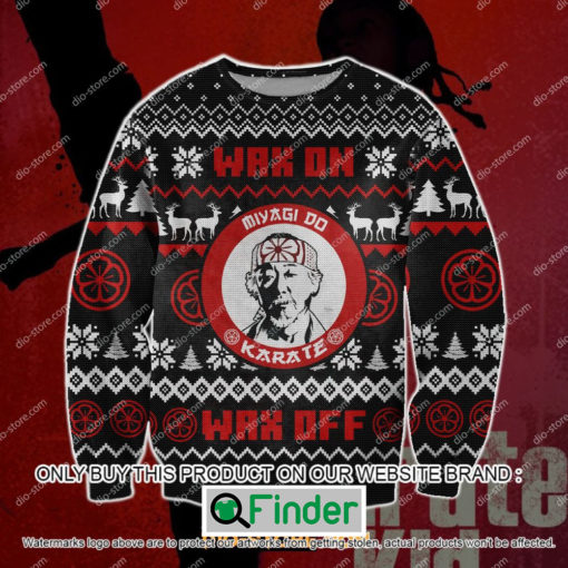 The Karate Kid Wax On Wax Off Christmas Ugly Sweater – LIMITED EDITION