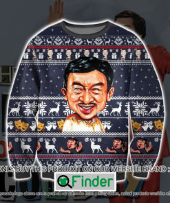 The King Of Comedy Ugly Christmas Sweater Sweatshirt LIMITED EDITION