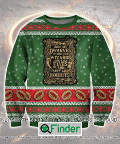 The Lord Of The Rings 02 Ugly Christmas Sweater Sweatshirt LIMITED EDITION