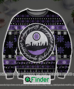 The Lord Of The Rings Ugly Christmas Sweater Sweatshirt LIMITED EDITION