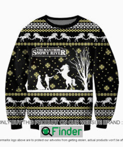 The Man From Snowy River Ugly Christmas Sweater Sweatshirt LIMITED EDITION