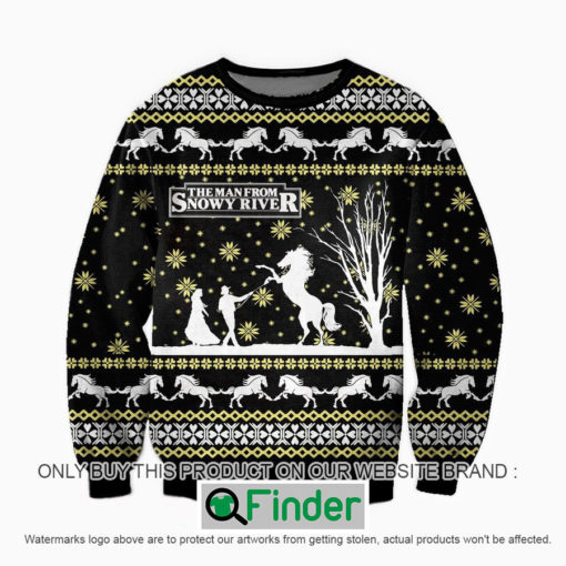 The Man From Snowy River Ugly Christmas Sweater Sweatshirt LIMITED EDITION