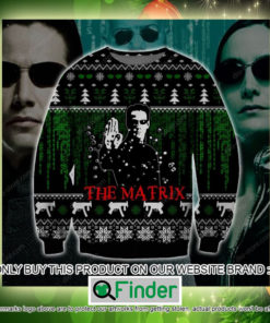 The Matrix Movie Christmas Ugly Sweater Sweatshirt – LIMITED EDITION