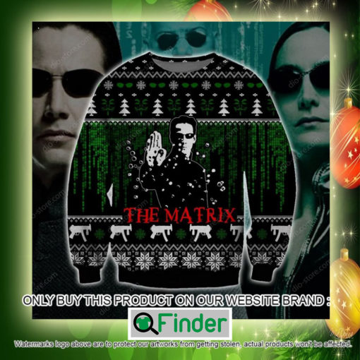 The Matrix Movie Christmas Ugly Sweater Sweatshirt – LIMITED EDITION