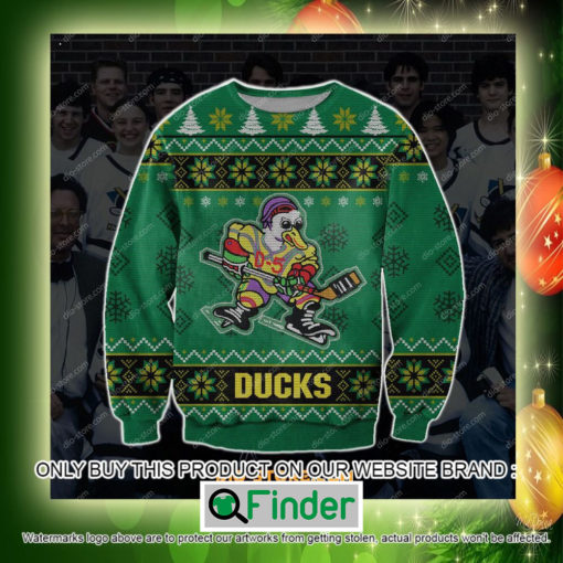 The Mighty Ducks Christmas Ugly Sweater Sweatshirt – LIMITED EDITION