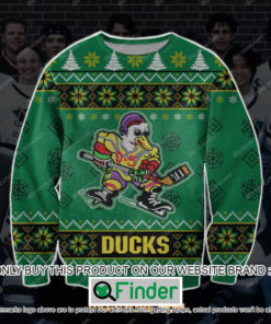 The Mighty Ducks Christmas Ugly Sweater – LIMITED EDITION