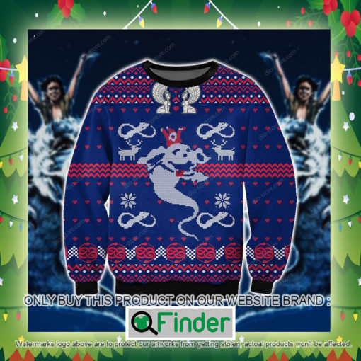 The Neverending Story Blue Knitted Wool Sweater Sweatshirt – LIMITED EDITION