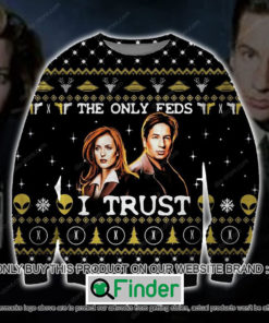 The Only Feds I Trust The X Files Knitted Wool Sweater – LIMITED EDITION