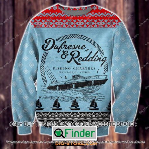 The Shawshank Redemption Ugly Christmas Sweater Sweatshirt LIMITED EDITION